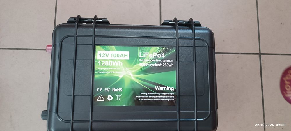 Bank energii 12V 100A