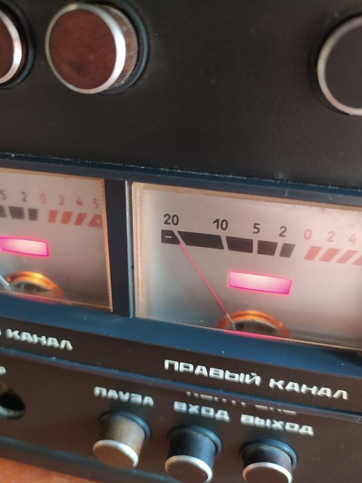 Катушечный магнитофон Илеть 103-1 С с пультом Ретро стерео