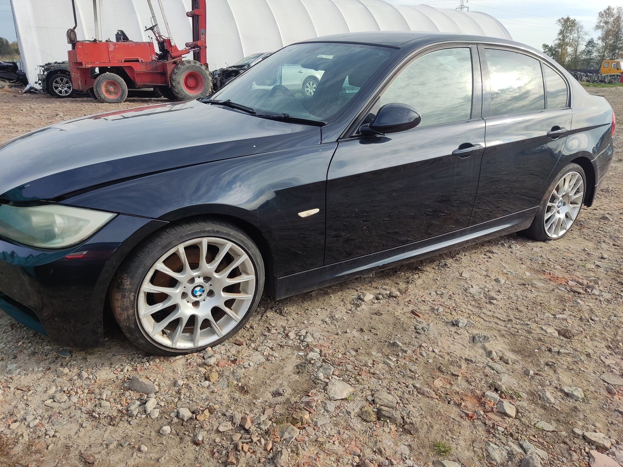 Karoseria BMW E90 E91 CARBONSCHWARZ M-pakiet Zderzak Błotnik Maska Drz
