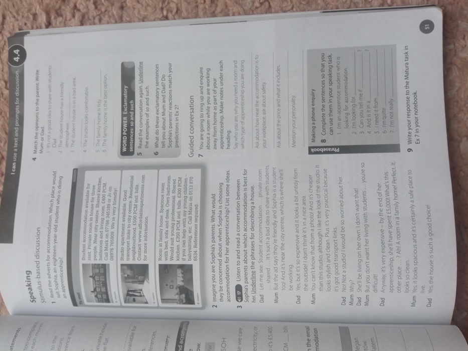 Zeszyt ćwiczeń do języka angielskiego Vision student's workbook 3
