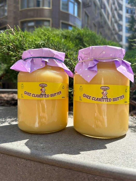 Топлене Масло Гхі Преміум! Фермерський, органічний продукт, 900 мл!