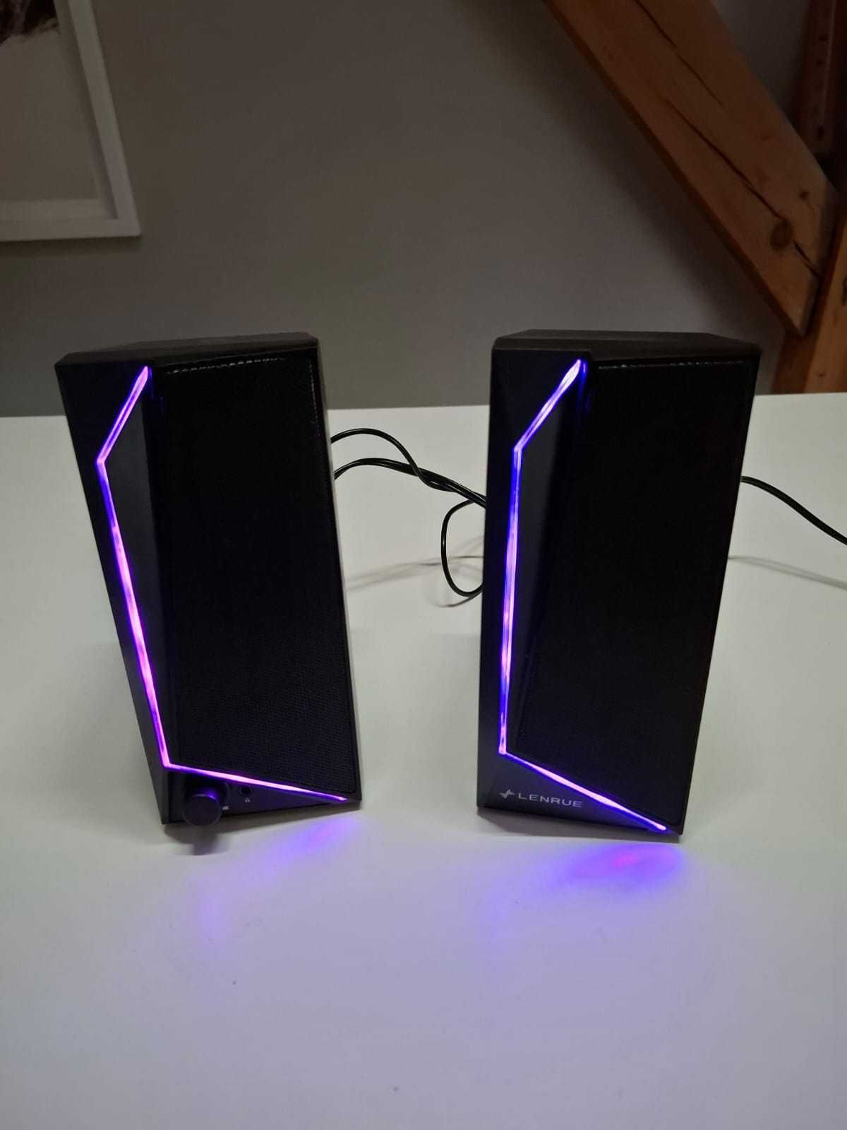 Głośniki komputerowe USB/USB-C Lenrue