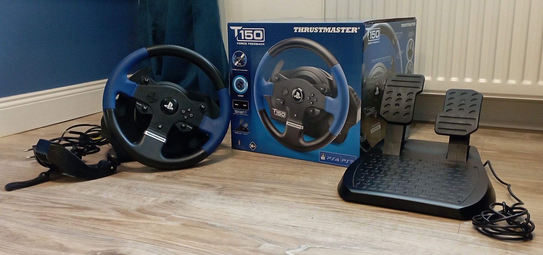 Kierownica do  PS3 PS4 thrustmaster t 150