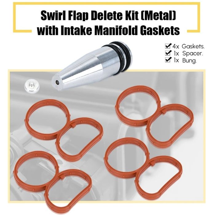 Заглушка оси вихревых заслонок BMW N47