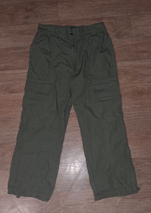 Штани карго база зелені