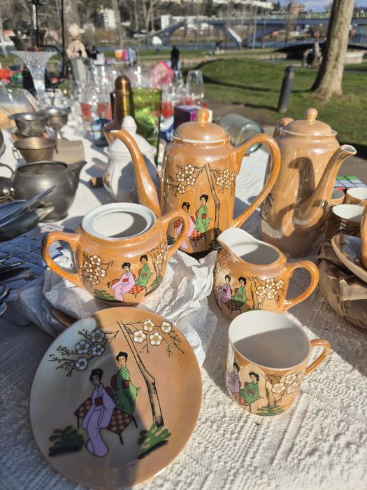 Conjunto de CHÁ em porcelana japonesa