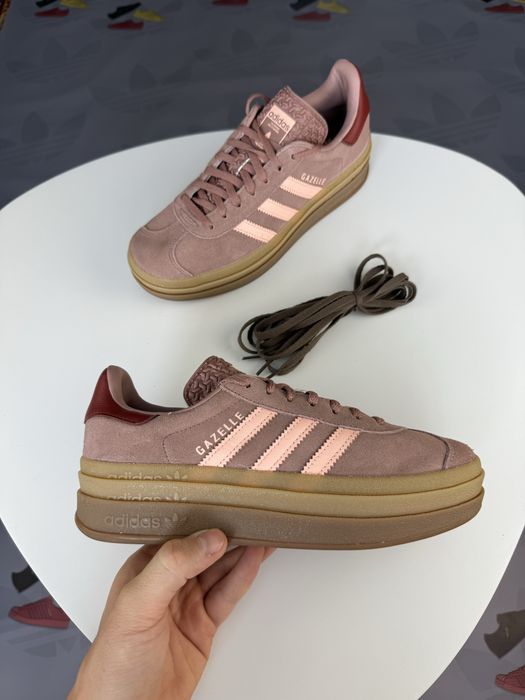 ОРИГІНАЛ 100% Adidas Gazelle Bold Originals | JH9666 кросівки 38.5 р