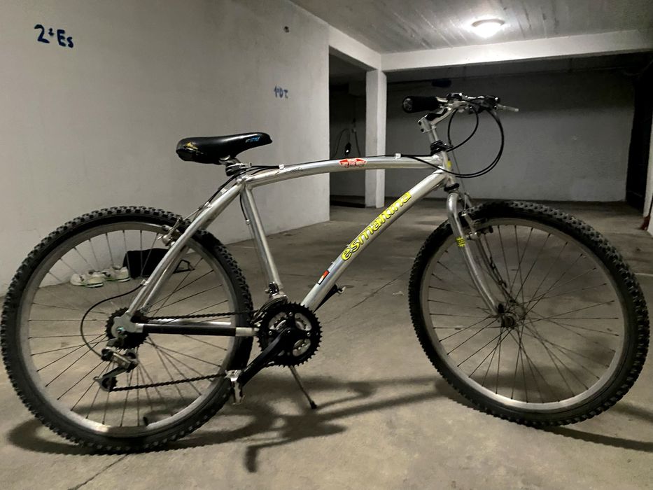 Bicicleta cinzenta