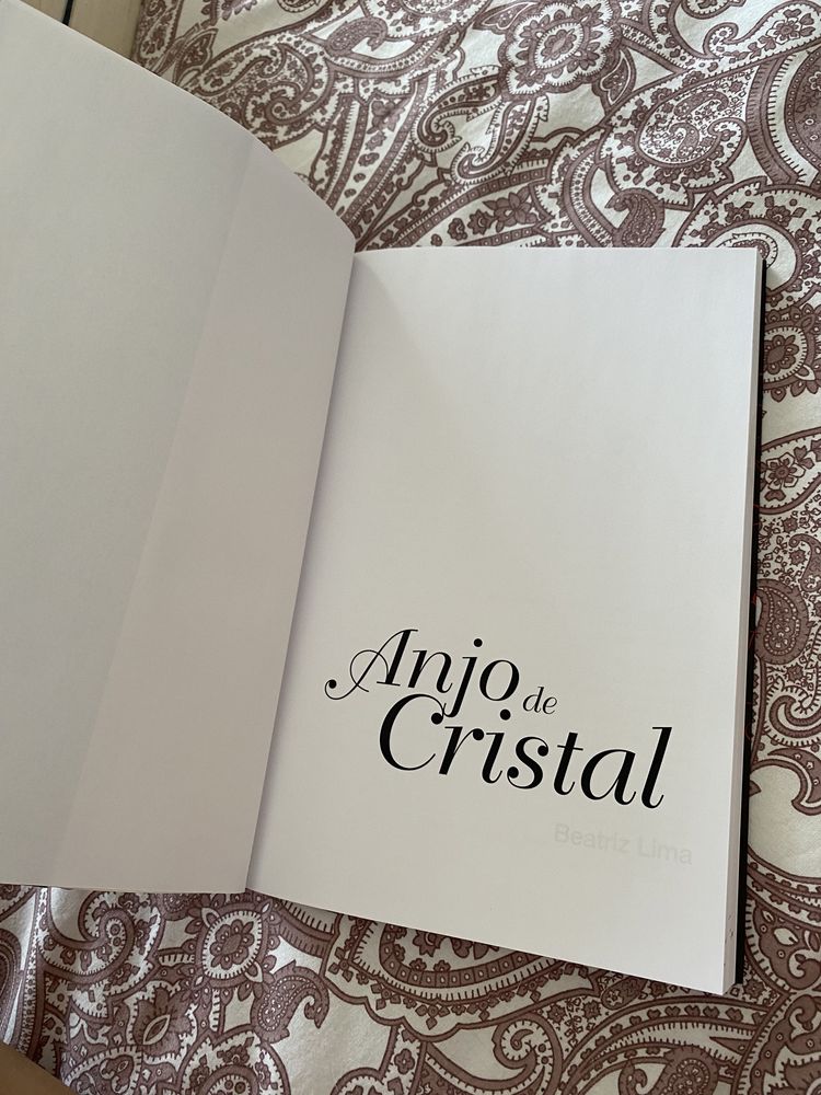 Livro - Anjo de cristal