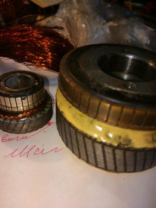 Перемотка генераторов