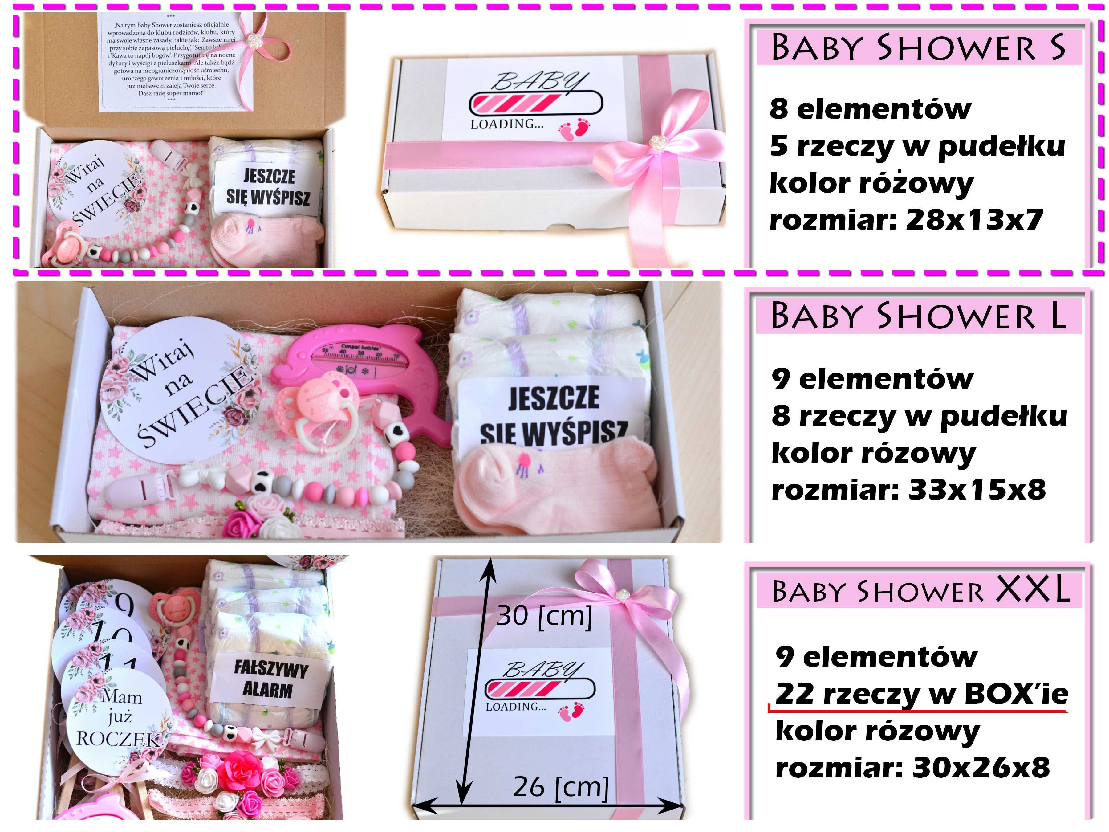 Prezent dla niemowlaka Gift Box Baby Shower