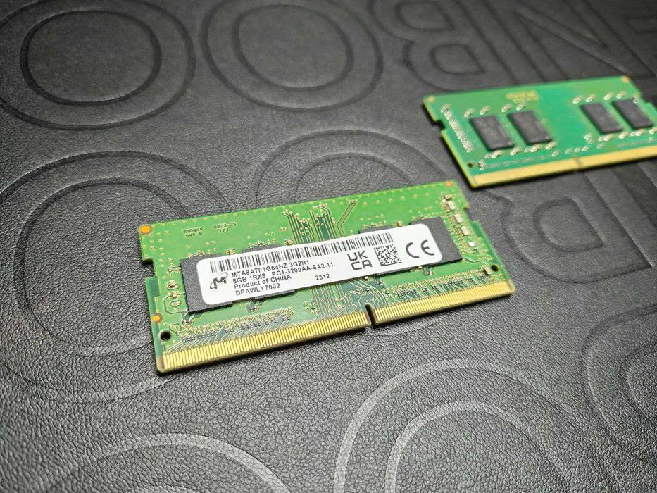 Модуль памятi DDR4 8GB/3200 Crucial CT8G4SFRA32A оперативка память ОЗУ