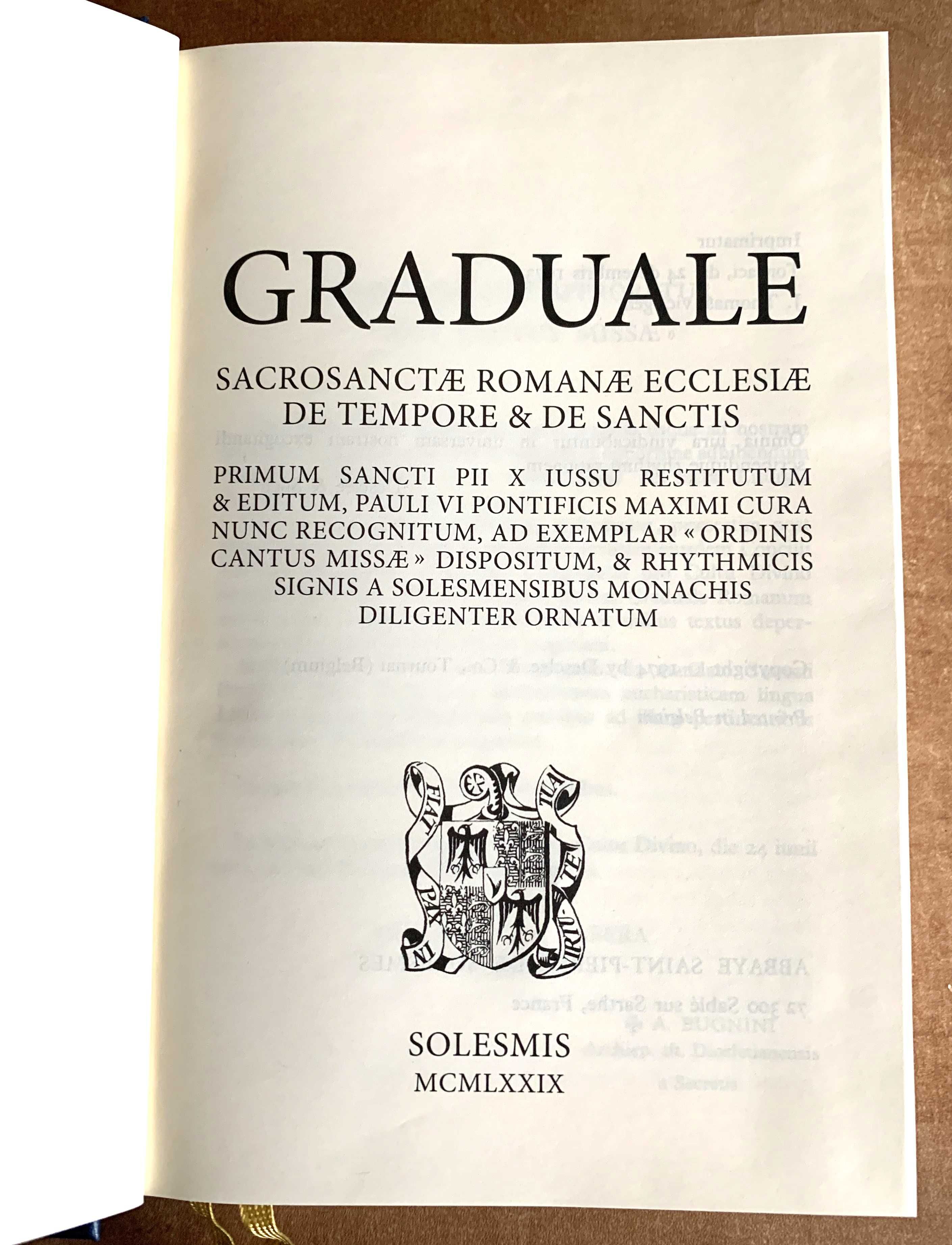 Graduał - Graduale Romanum