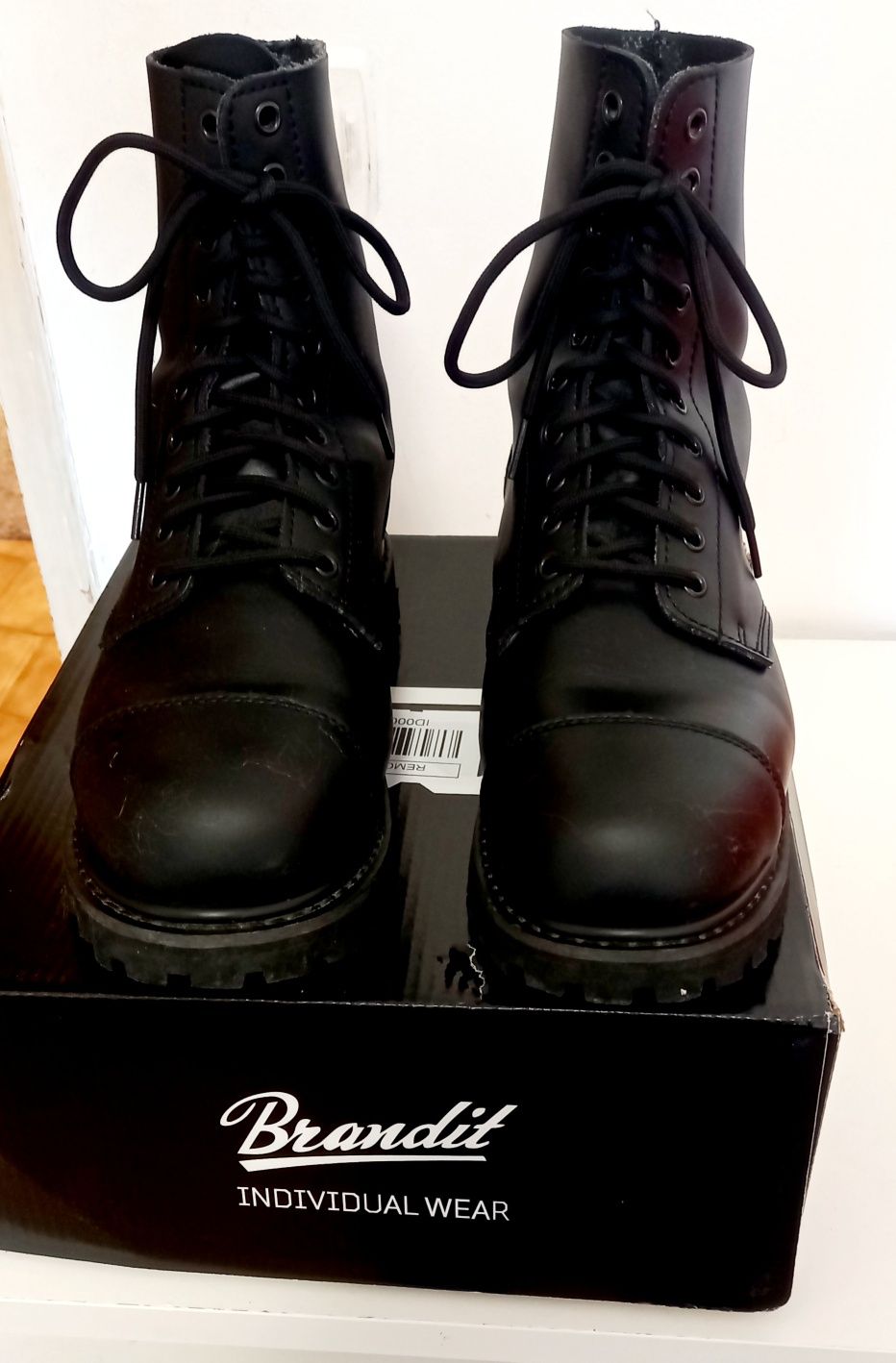 Botas de couro brandit 43