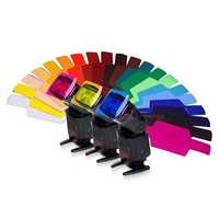 ХИТ 2023 цветные фильтры Speedlite Canon Nikon 20 цветов
