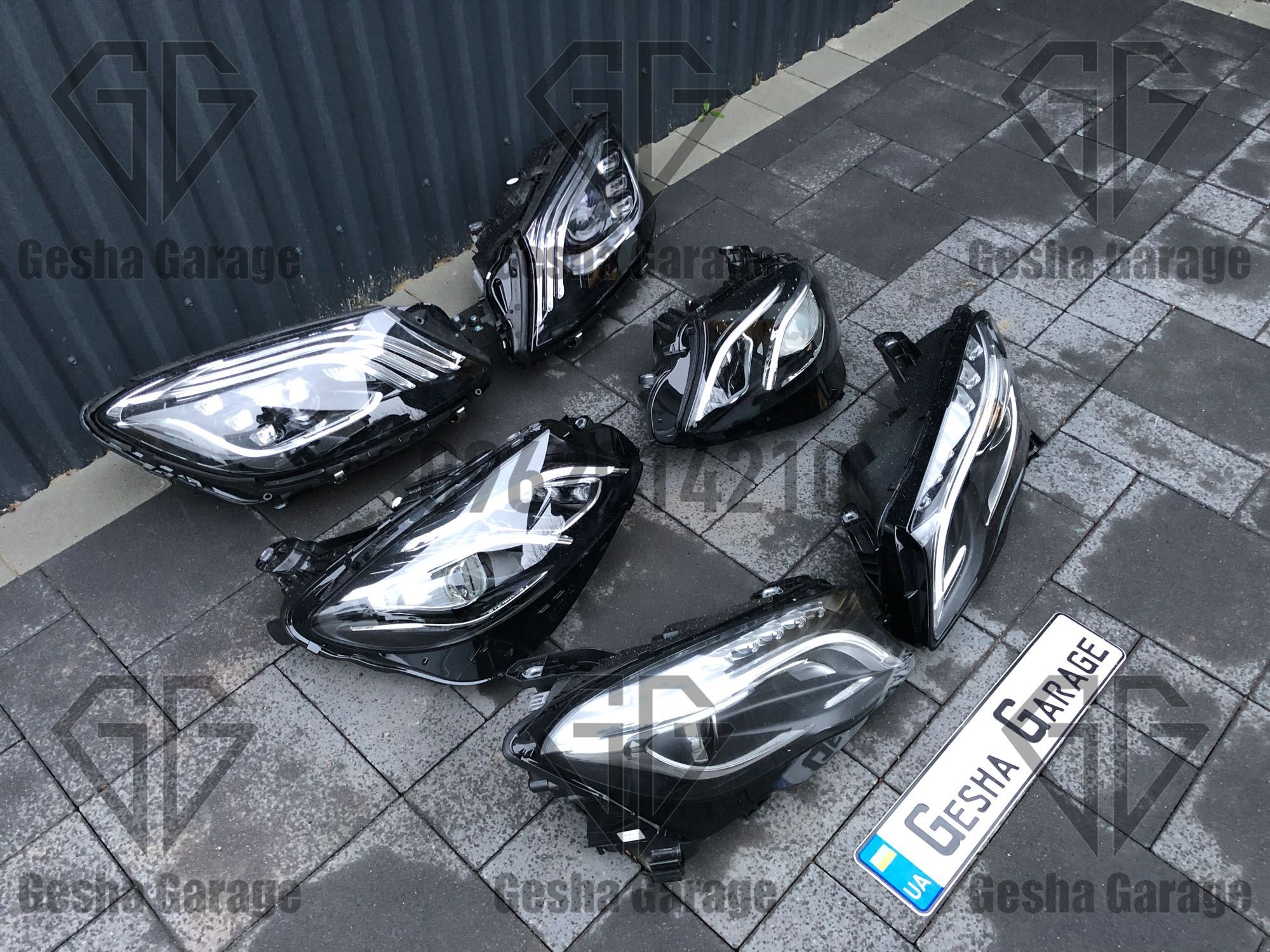 Передні Фары фари Mercedes мерседес GLE ML GLK A CLA E S Vito GLA GLC