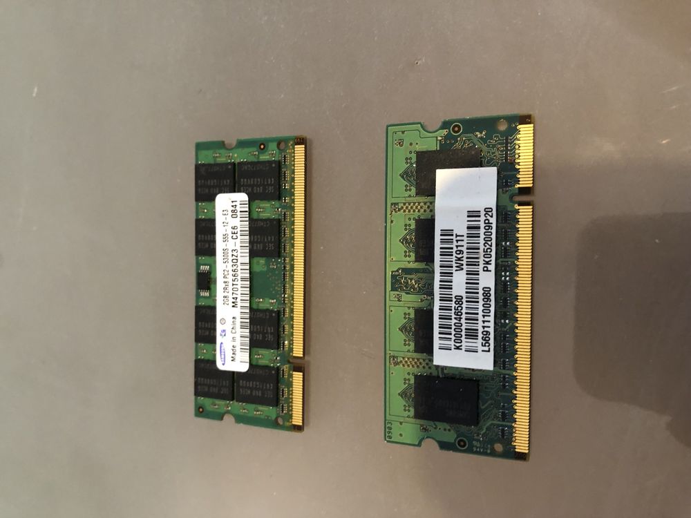 Memória RAM DDR2 1GB