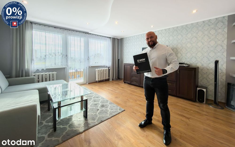 Przytulne mieszkanie 3 pokoje z balkonem | Zabrze os Kopernika.