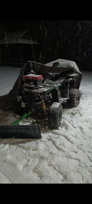 *OKAZJA* QUAD DIABLO 200*pług* przyczepka
