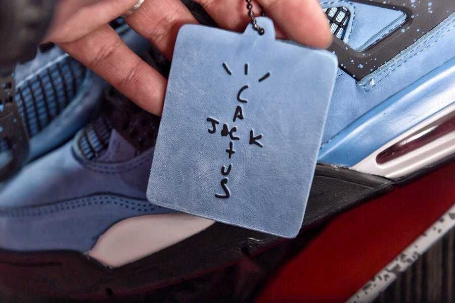 Buty AirJordan4 Retro niebieski nowy z metką UnisexTrampki R44.5