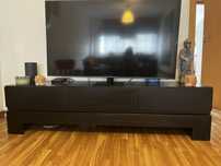 Móvel sala preto TV