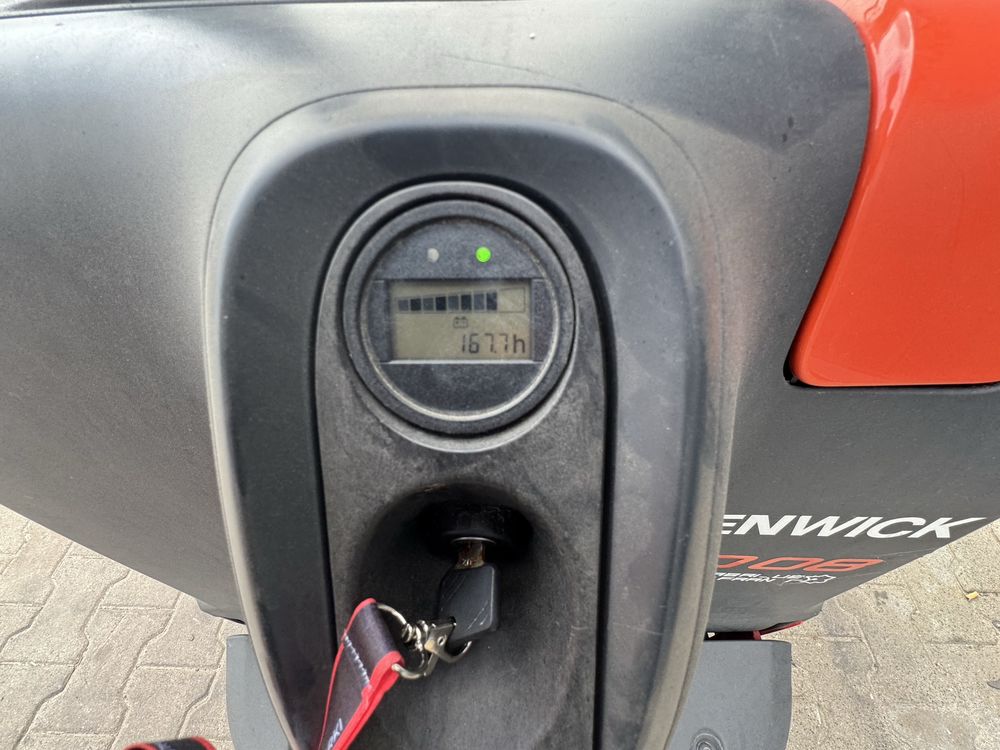 Paleciak elektryczny Linde D 08 Jak Nowy 210 cm 2018 r 800 kg wózek