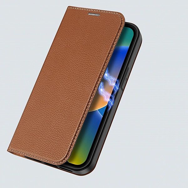 Dux Ducis Skin X2 etui do iPhone 14 Pro pokrowiec z magnetyczną klapką