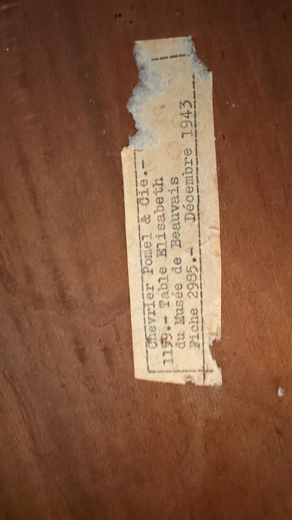 1943rok. Stary Stół + 6 krzeseł