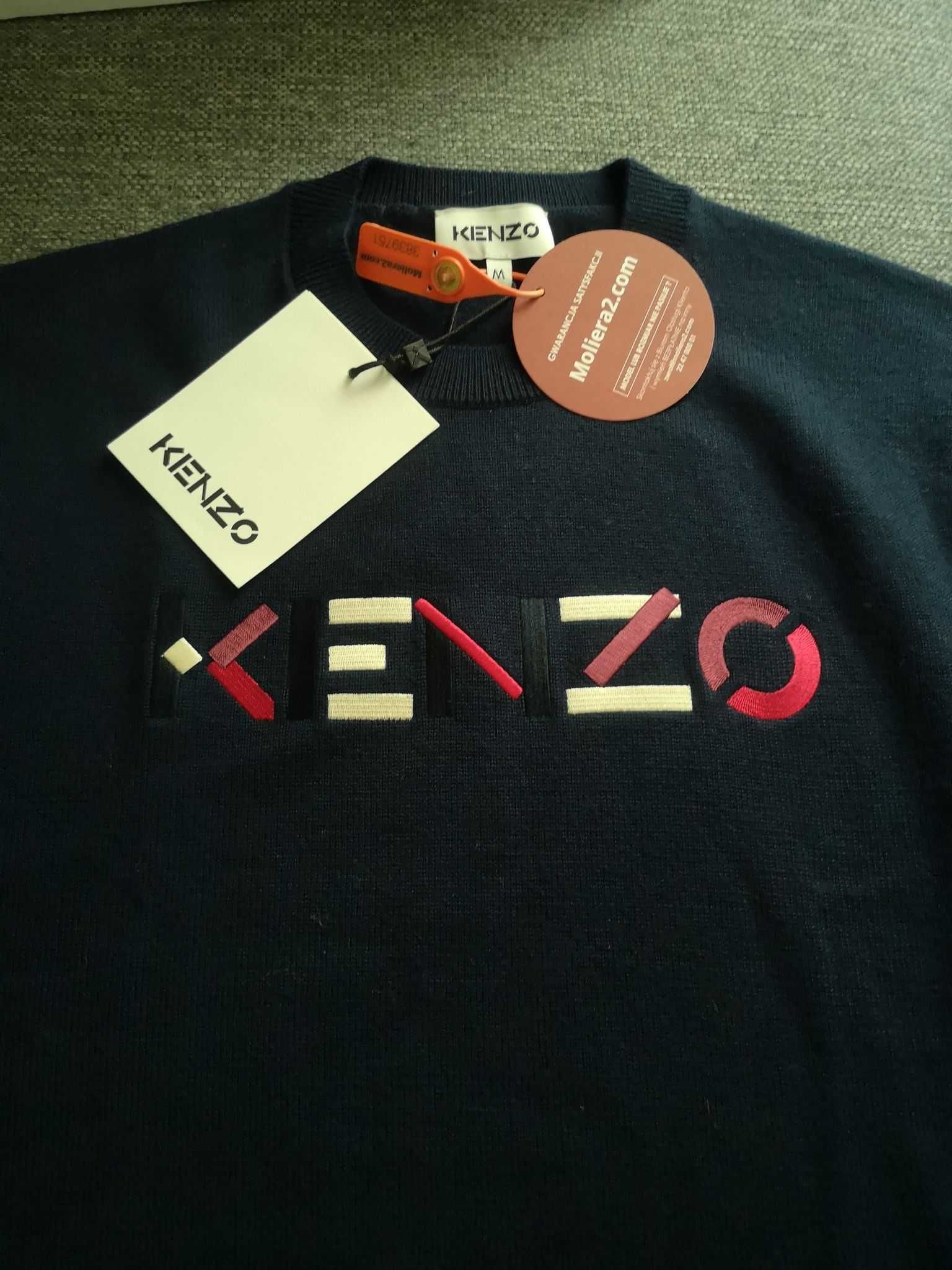 Kenzo Sweter Nowy metki kolekcja 2022 rozmiar M moliera2