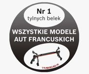 TYLNA BELKA Citroen Berlingo Ciężarowy 800kg (1 9 9 8 - 2 0 0 8)
