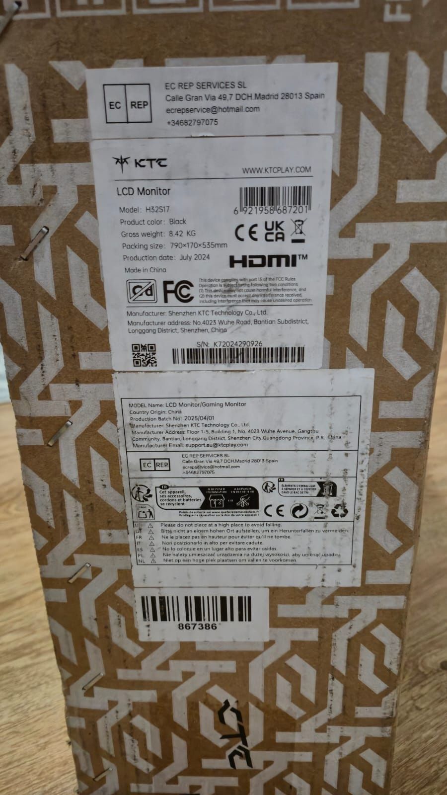 Monitor KTC 32 Całe