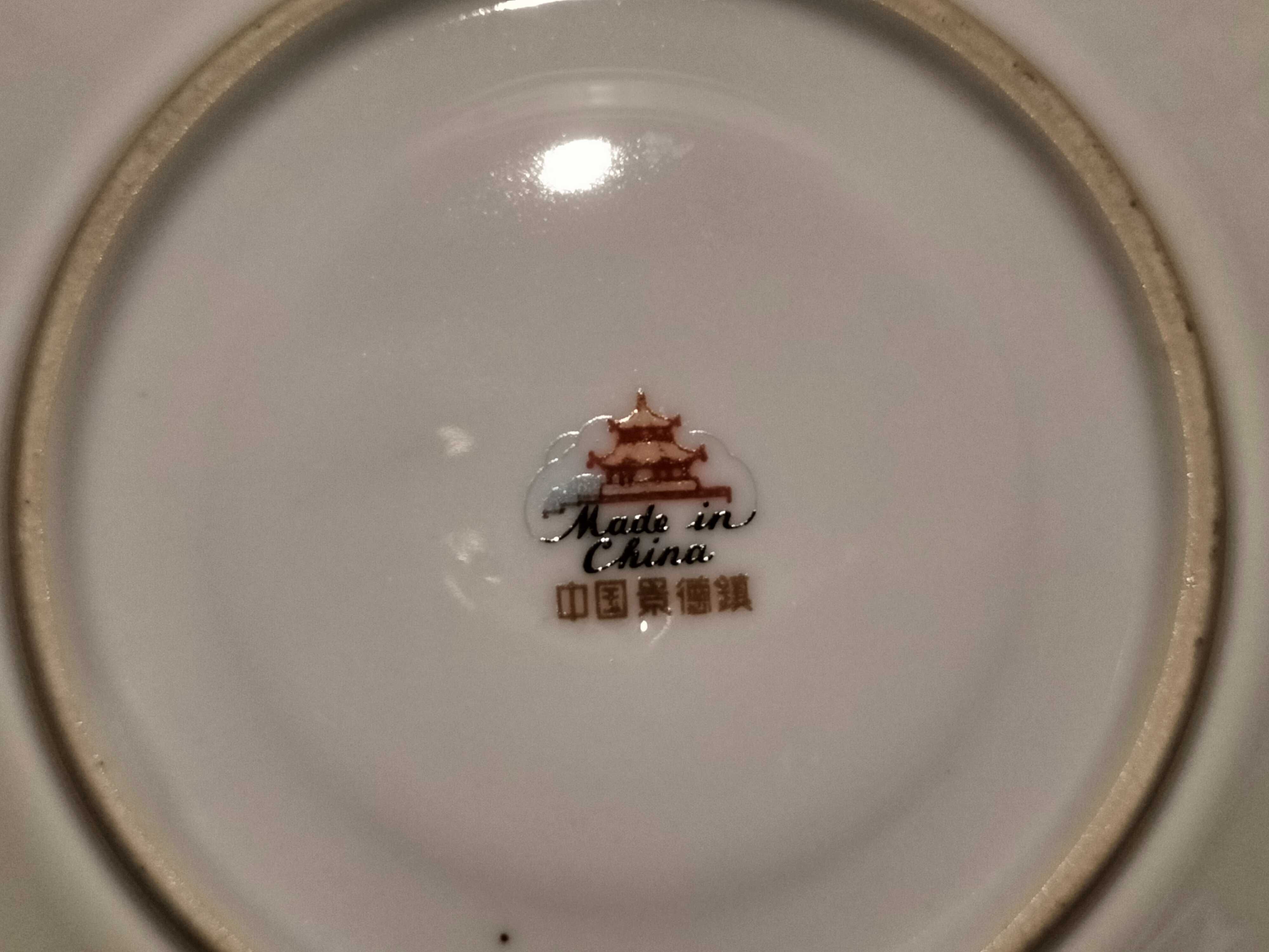 Conjunto de chávenas de chá - porcelana chinesa