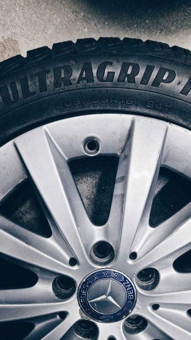 Jantes Mercedes com Pneus Goodyear Ultragrip Ice 205/55 R16