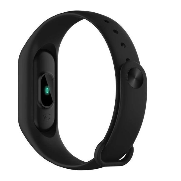 Pulseira inteligente bluetooth p/ Android e iOS - Preto NOVO