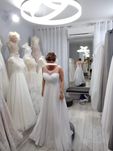ślubna suknia biała rozmiar 38-42