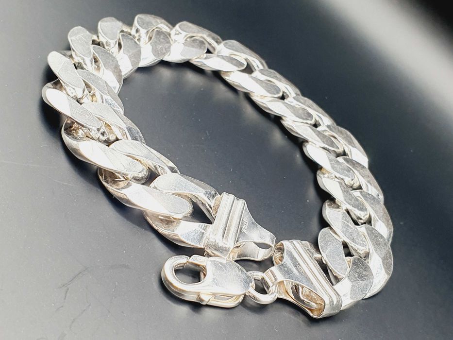 Bransoletka Srebro 925 Pancerka Stan: jak nowa