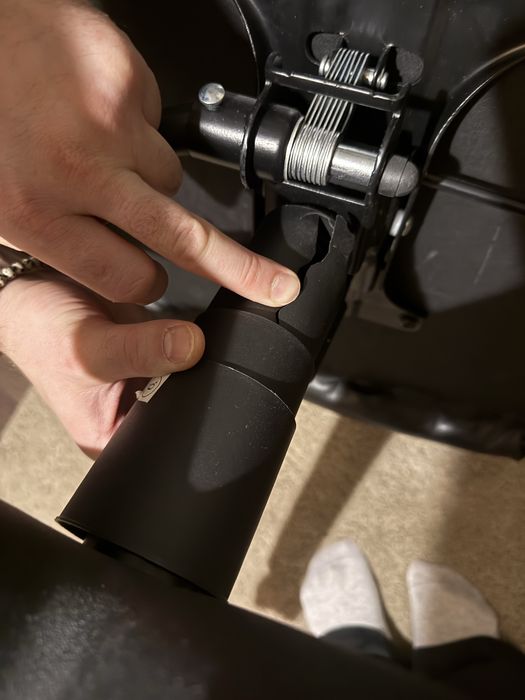 Fotel TJELE Jysk skóra ekologiczna