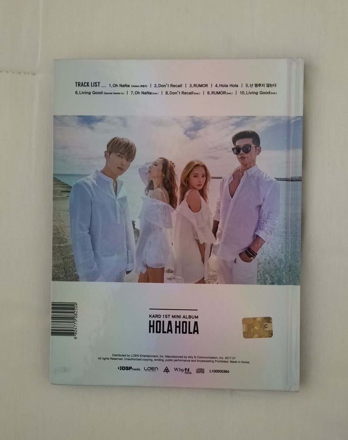 KARD 1.° Mini album Hola Hola sem photocard