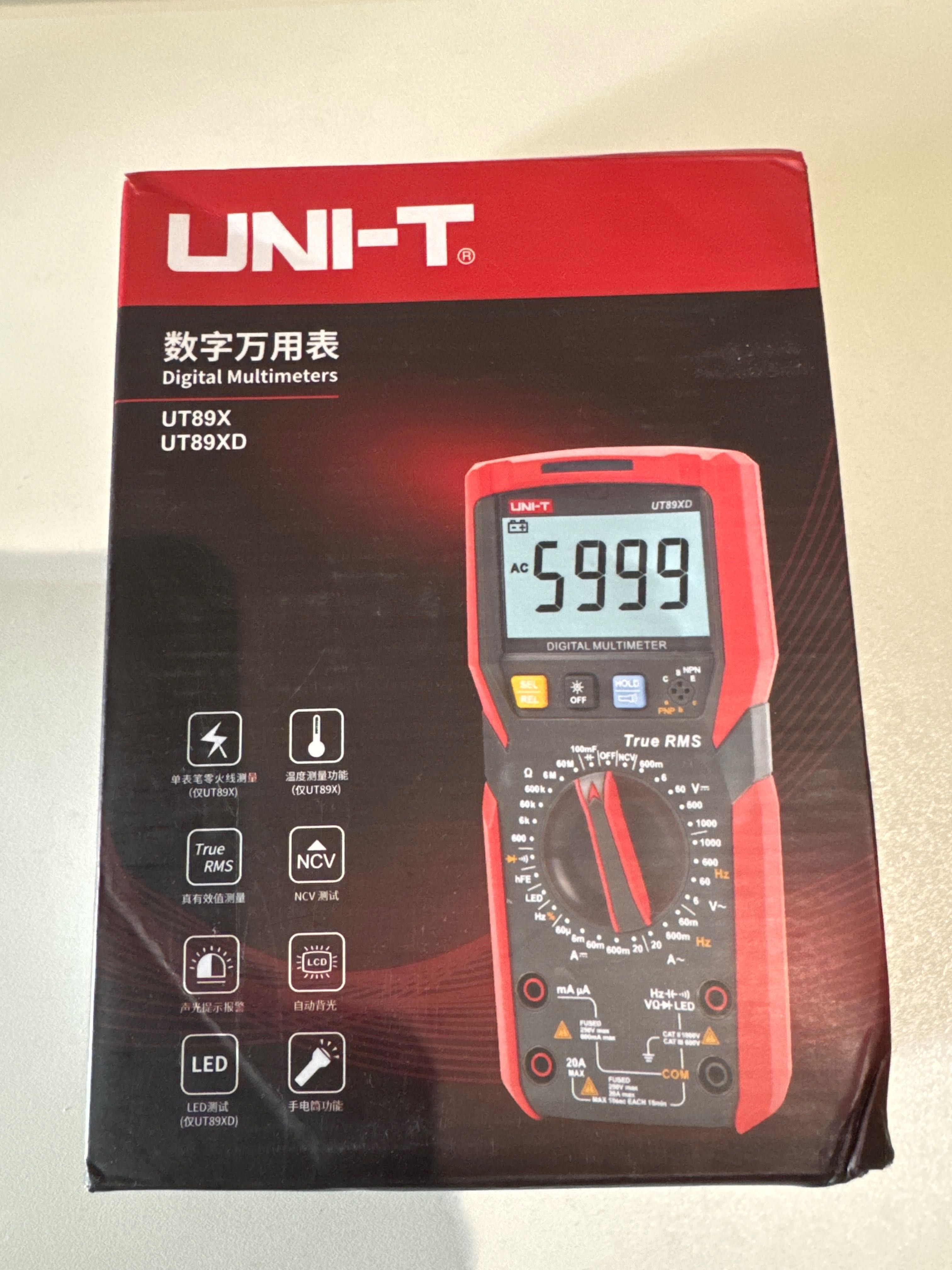 Multimetros Uni-T UT89X / UT89XD UT105/107 E61 e outros