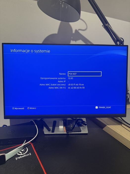 Konsola PS4 PRO 2 komplet - 2 Pady, 7 gier CD