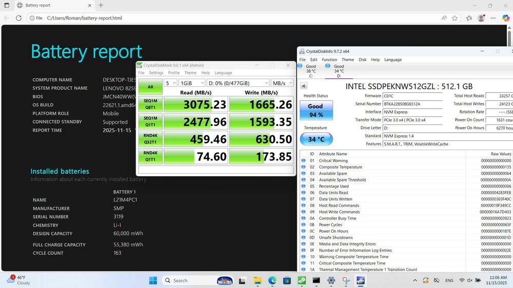 Lenovo IdeaPad Gaming 3 15IAH7