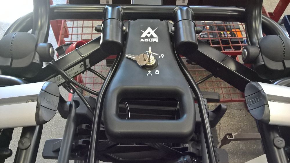 bagażnik rowerowy na hak 2 rowery platforma rowerowa Aguri Active Bike