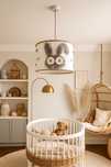 Abażur do lampy wiszącej dla dzieci luksusowy dodatek pokoju handmade