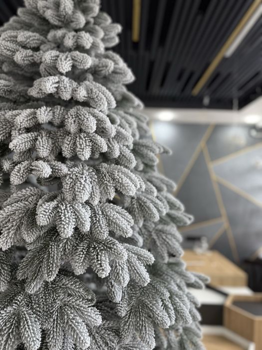 Лита засніжена ялинка Версаль ! МЕГА ГУСТА . Литі ялинки від виробника