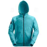 Bluza robocza Snickers 2880 XL Aqua Blue z kapturem