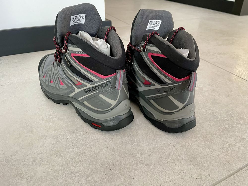Damskie BUTY SALOMON X ULTRA MID 2 GTX 39 1/3 nowe goretex