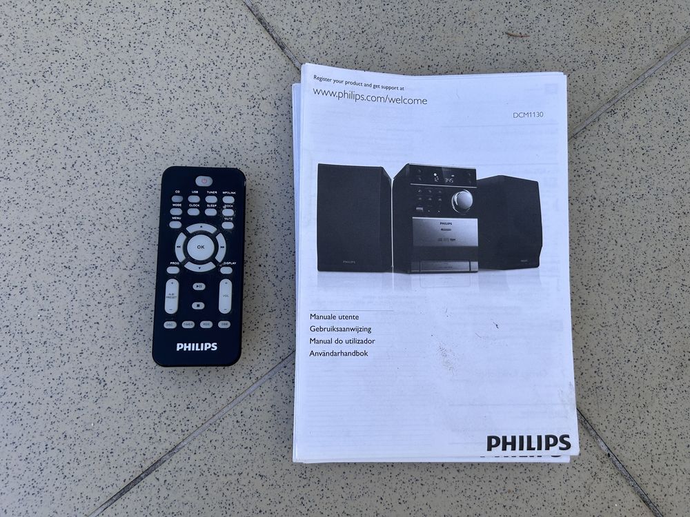 Aparelhagem philips + colunas samsung