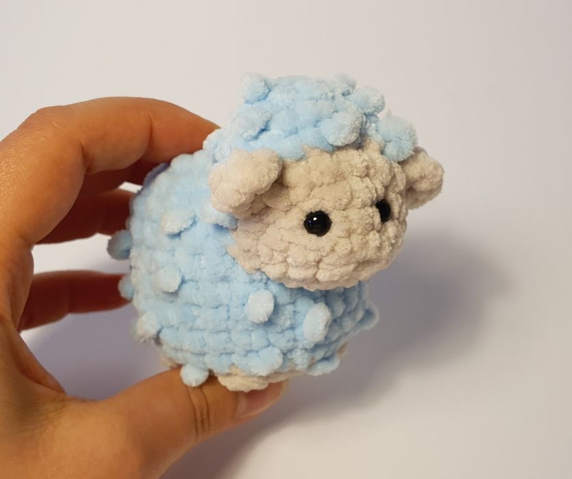 Baranek na szydełku