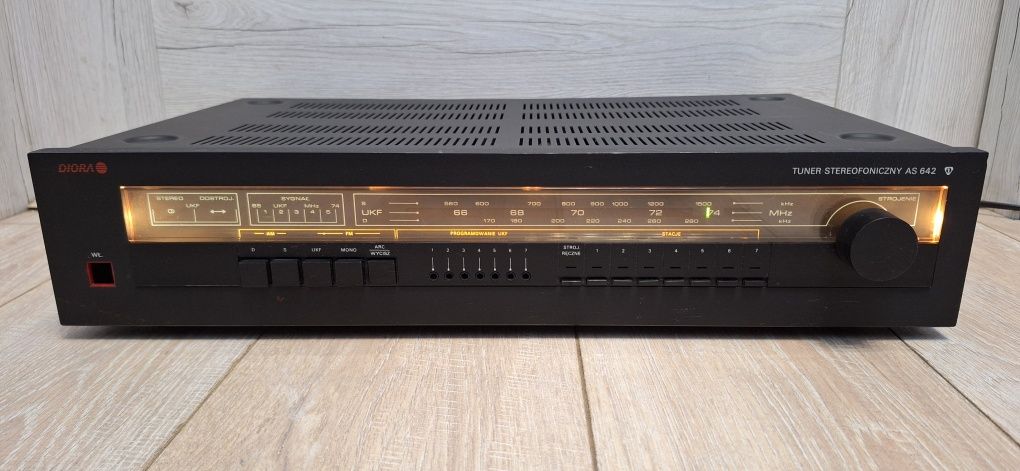 Unitra Tuner Stereofoniczny As 642 ! BDB stan ! NIE PRZESTROJONY !
