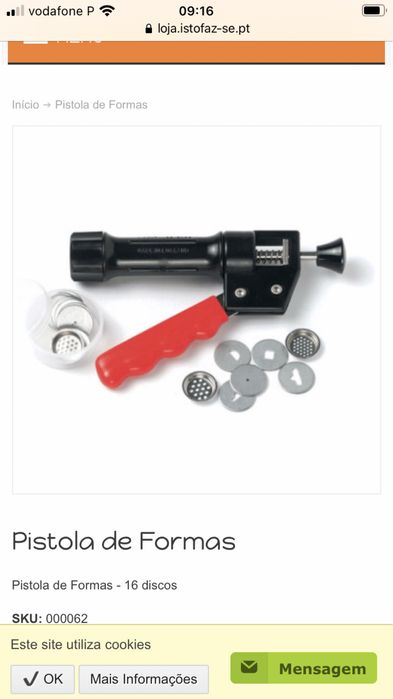 CAKE DESIGN Decoração de Bolos - Pistola de formas